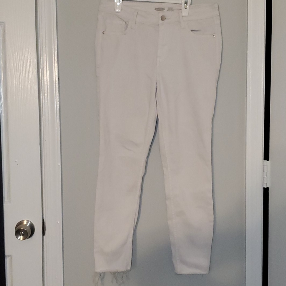 White jeans. Worn once.